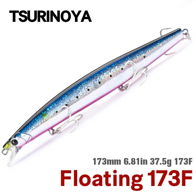 Minnow STINGER TSURINOYA - 173mm 37.5g Flotante