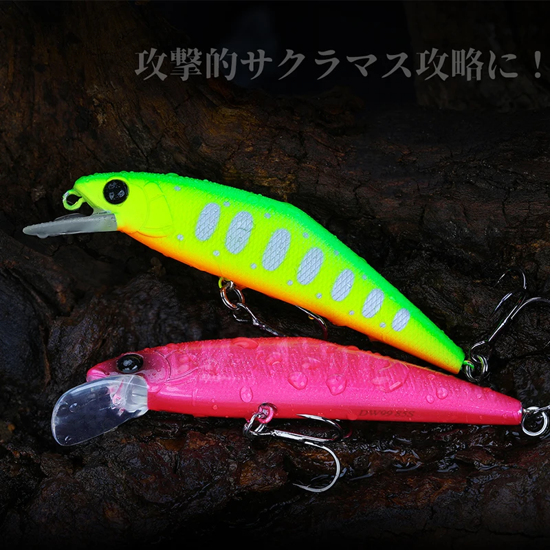 TSURINOYA-señuelo de pesca de pececillos de hundimiento de velocidad lenta 85S, 85mm, 14,7g, DW99, cebos duros artificiales para trucha, perca, Wobblers para lubina - imagen 5