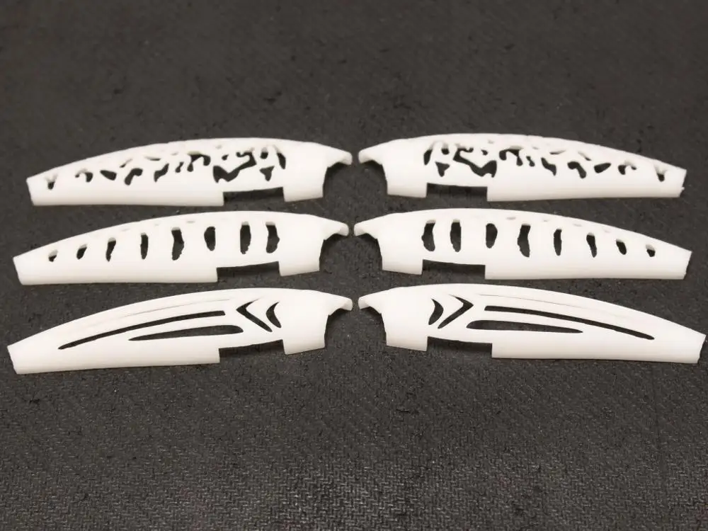 WLure plantilla 3D de plástico duro para fundición larga, transferencia de peso, señuelo de pesca Jerkbait UPM600 - imagen 4