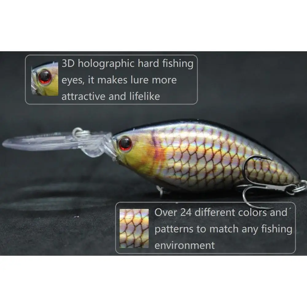 Crankbait WLure 11cm – Buceo profundo y acción rápida - imagen 5