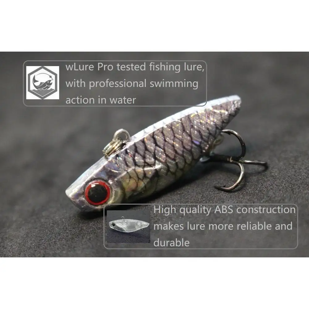 WLure-señuelo duro de 4cm y 4,6g, anzuelo de cola pequeño y sin brillo, con patrón realista, hundimiento hasta el fondo, HL666 - imagen 4