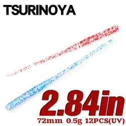 Señuelos blandos Tsurinoya Lurker 72mm 0,5g UV para rockfish