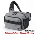 Shoulder bag-grey-S