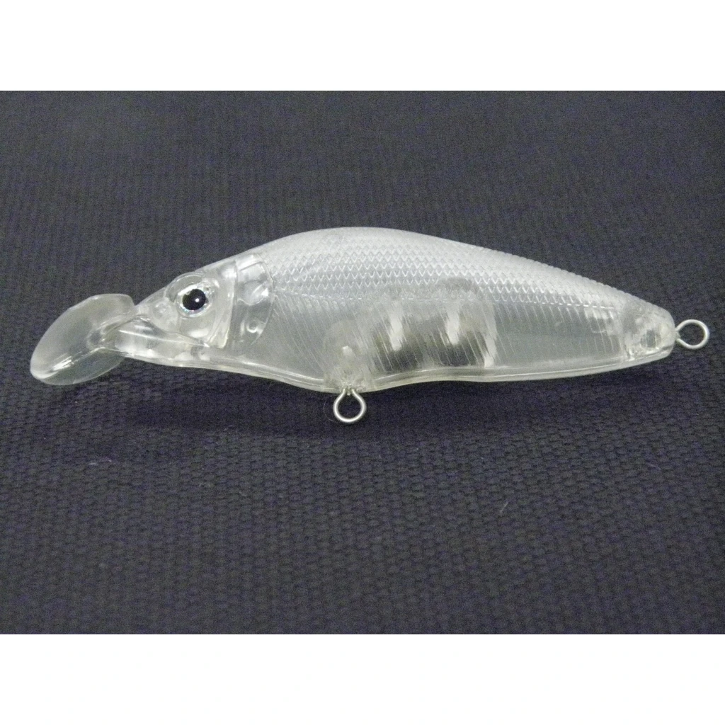 WLure-señuelo de pesca con forma de pececillo, cuerpo de señuelo de pesca de 8cm de ancho, con ojos de plástico ABS, UPM583 - imagen 5
