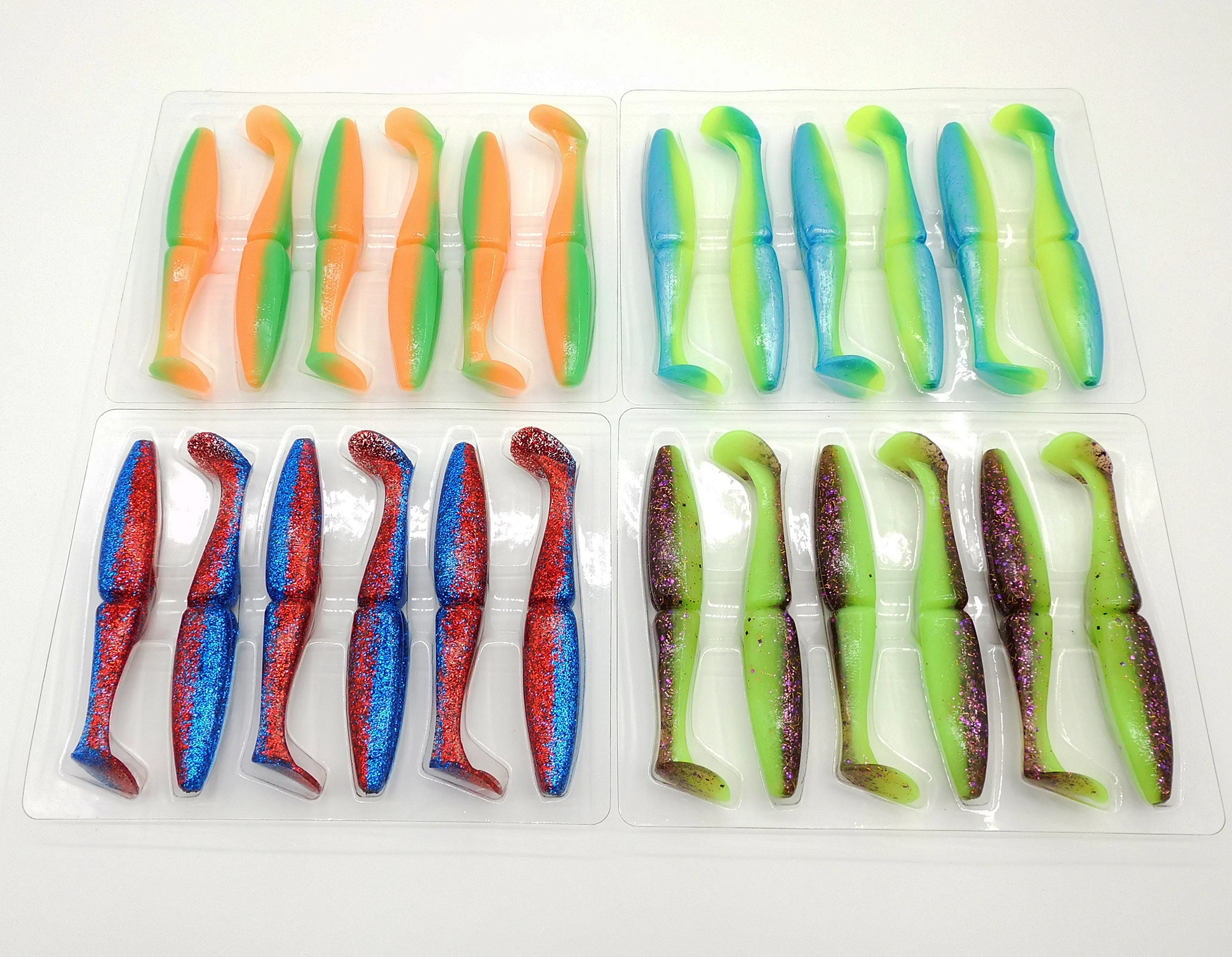 KESFISHING Pesca Señuelos de Pesca Easy Shiner 100 125 155 200mm Leurre Souple cebo de silicona de lubina suave Isca Artificial - imagen 4