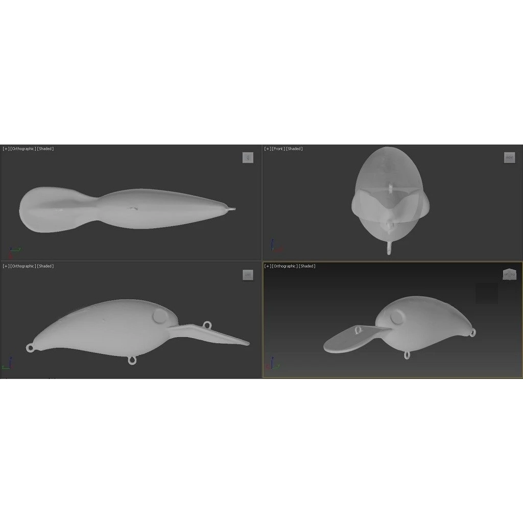 WLure-señuelo de pesca duro Wobbler, anzuelo de 14,2g y 10,2 cm, Crankbait, Jerkbait, pintura de piel real, de calidad flotante lenta, HC55 - imagen 5