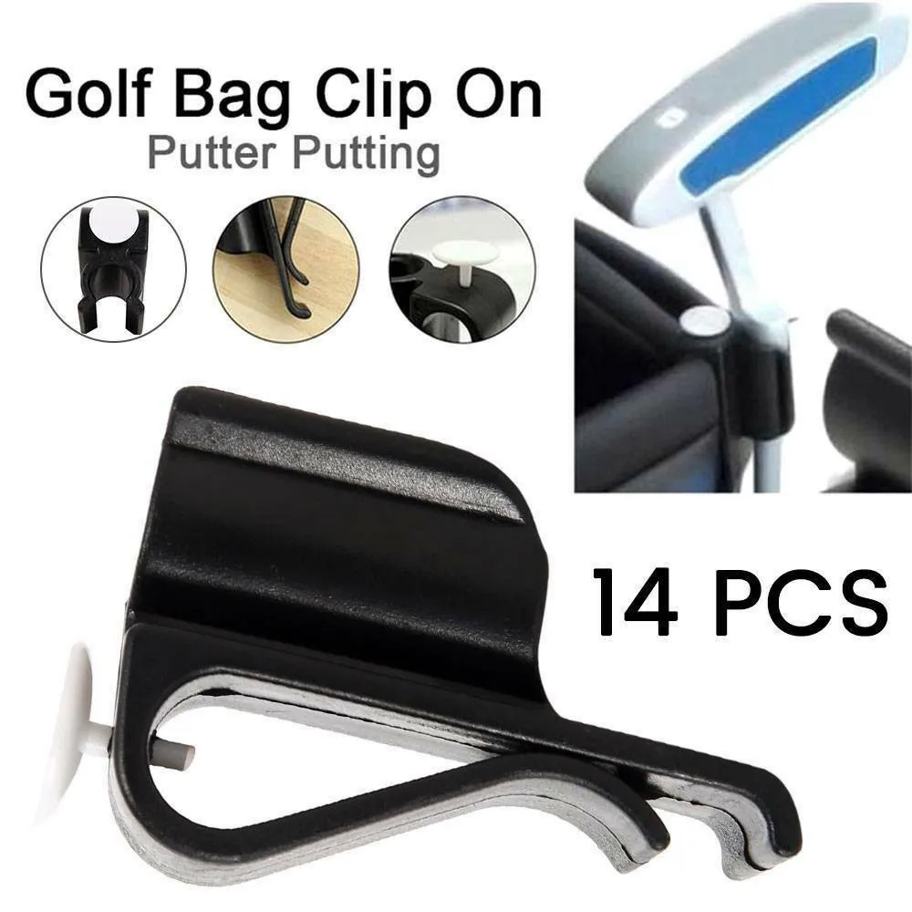 Organizadores de palos de Golf, soporte para Putter, soporte de Clip para bolsa, Protector de conductor de hierro, accesorios deportivos de Golf de alta calidad, 14 unidades - imagen 4