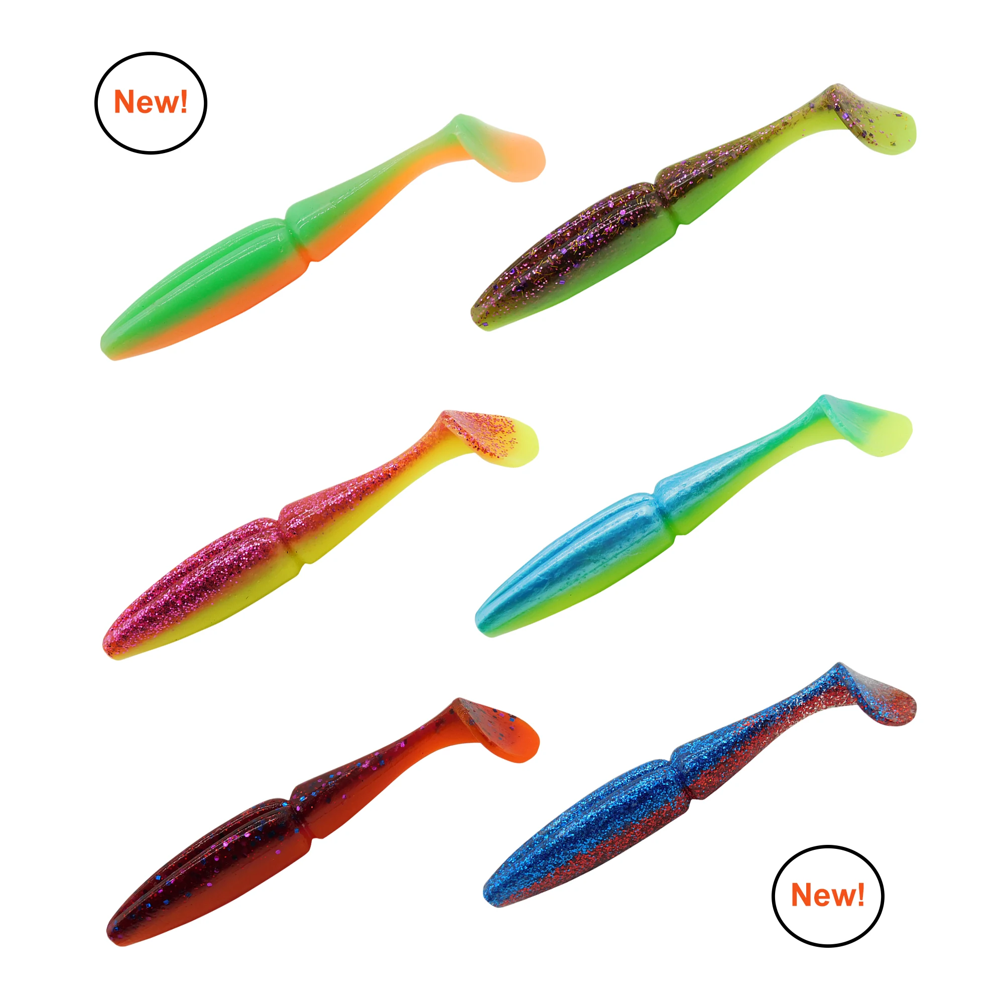 ESFISHING-señuelo de Pesca de Lucio, 100mm, 125mm, 155mm, 200mm, fácil brillo, calidad, cebo de silicona para Pesca, Leurre Souple, señuelo suave - imagen 5