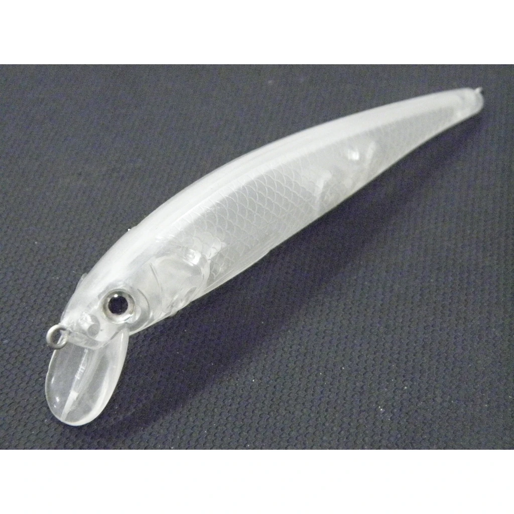 WLure 10 Jerkbait blanco oscilante – Cebo de pesca ABS duro