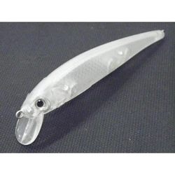 WLure 10 Jerkbait blanco oscilante – Cebo de pesca ABS duro