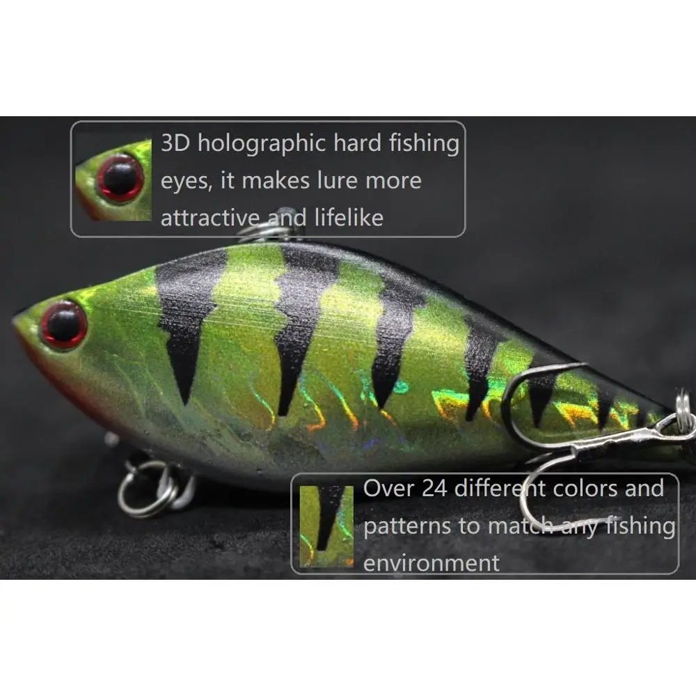 WLure-señuelo de pesca sin labios, 13g, 6cm, lámina interior, reflejo, pintura transparente, vivo en agua, apretado, hundimiento, L697 - imagen 3