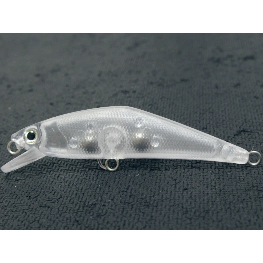 WLure 6,2 cm 4g 2021 modelo 10 por juego con ojos de pesca gratis apretado oscilante hundimiento sin pintar señuelo de pesca de pececillo UPM854