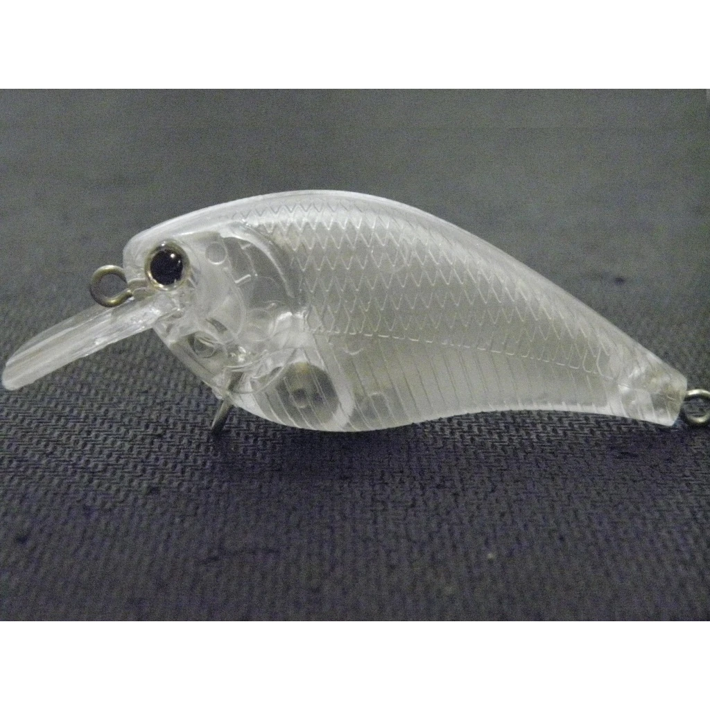 WLure-señuelo de pesca flotante en blanco, 7cm, 1,5, modelo Square Bill Crankbait, 0,5 metros, cantidad 10 con ojos UPHC15P10 - imagen 2