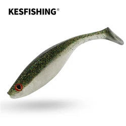Señuelo vinilo Shad Kesfishing Comandante con ojos 3D realistas