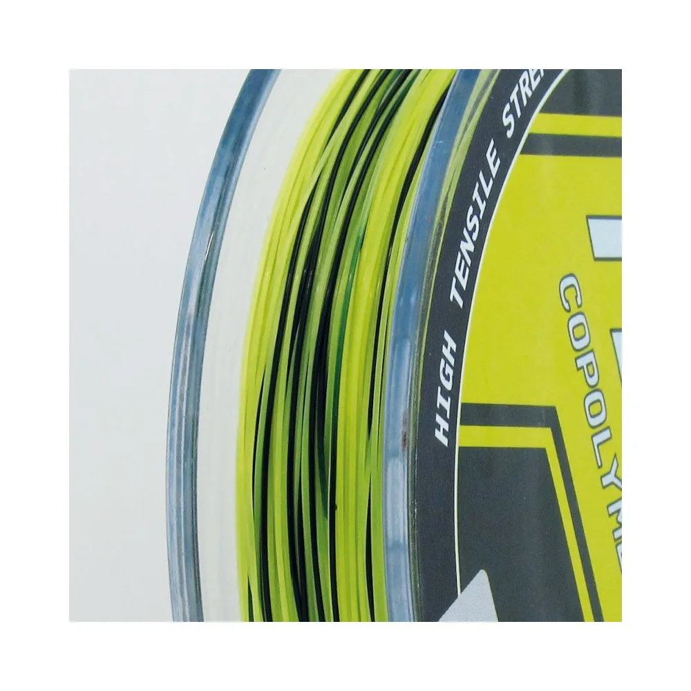 Monofilamento Quo Furia Bicolor – Negro y Amarillo Flúor para Boya - imagen 2