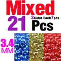 21Pcs 3dot4  Mixed