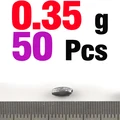 1Pack 50PCS 0dot35g