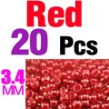 20Pcs 3dot4  Red