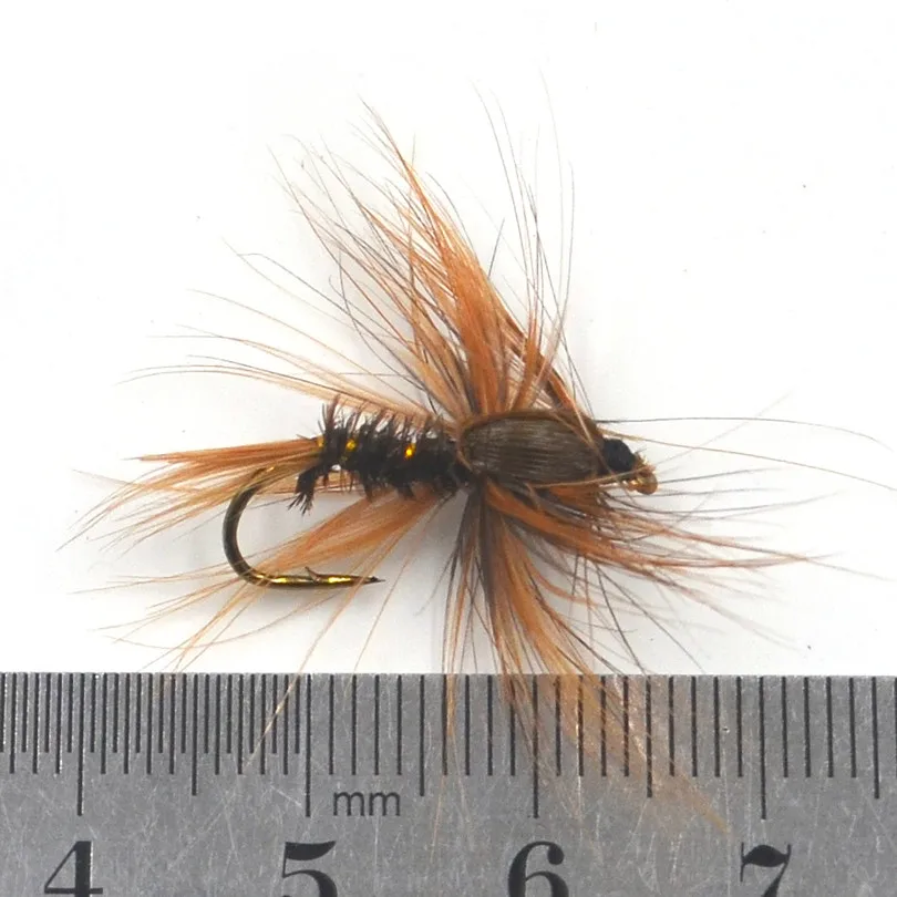MNFT Ninfa Pavo Real Oscuro – Mosca Piedra Trucha - imagen 4