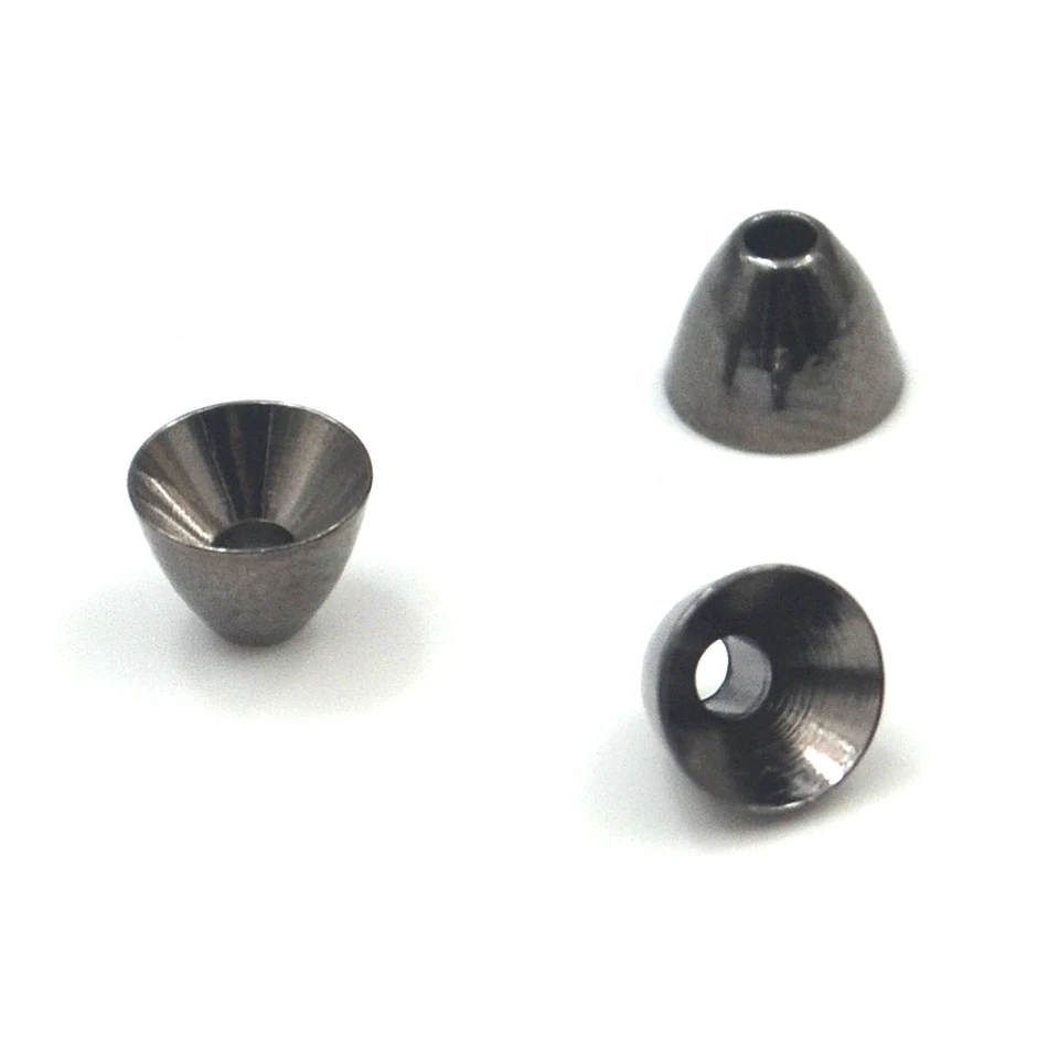 MNFT Cabezas cónicas latón para atado de moscas Tubefly - imagen 4
