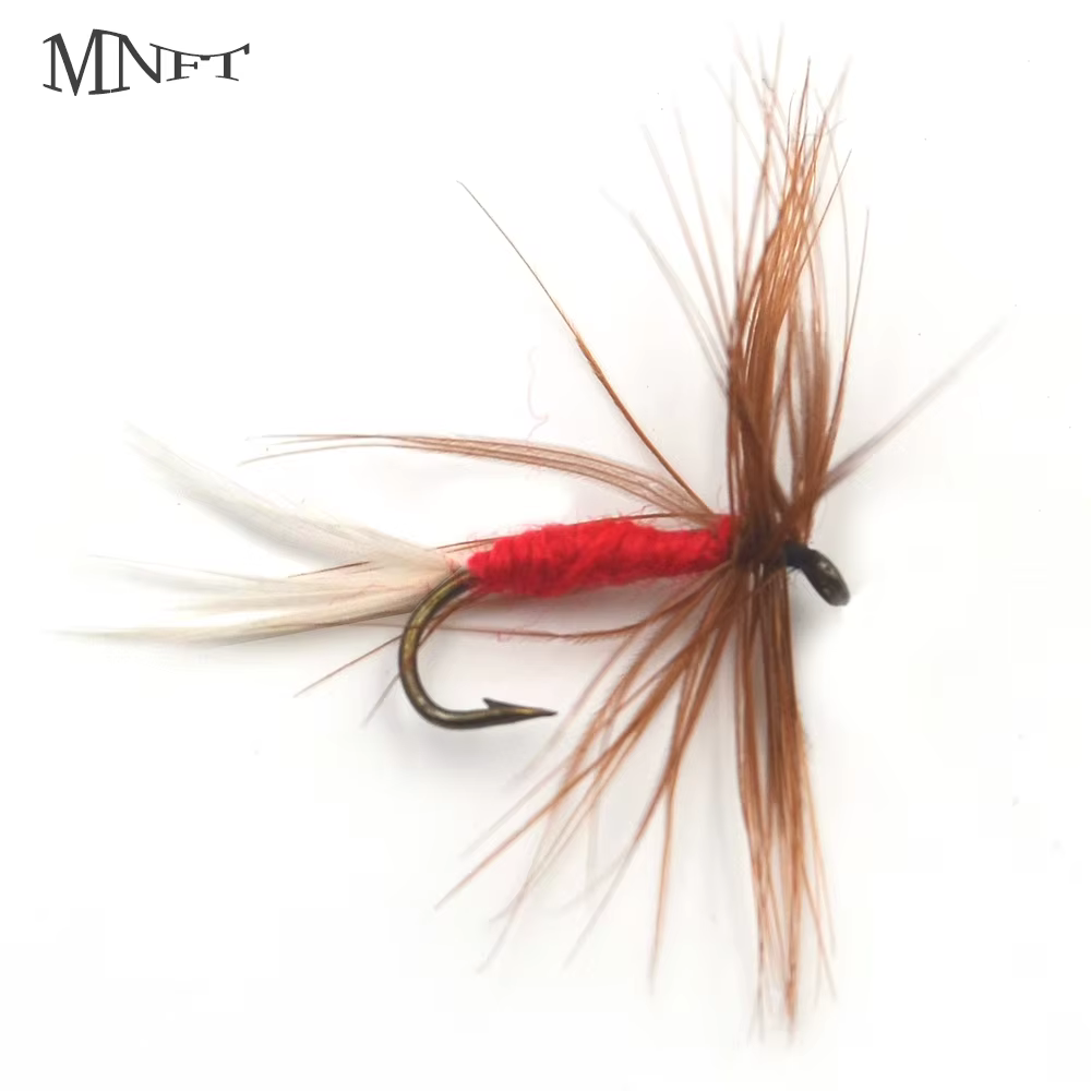 MNFT Mosca Seca Terrestre Roja – Barbless