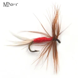 MNFT Mosca Seca Terrestre Roja – Barbless