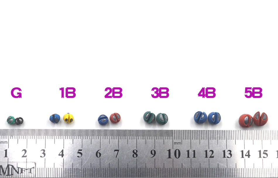 Plomos Split Shot Recubiertos MNFT – Varios Tamaños para Pesca - imagen 5