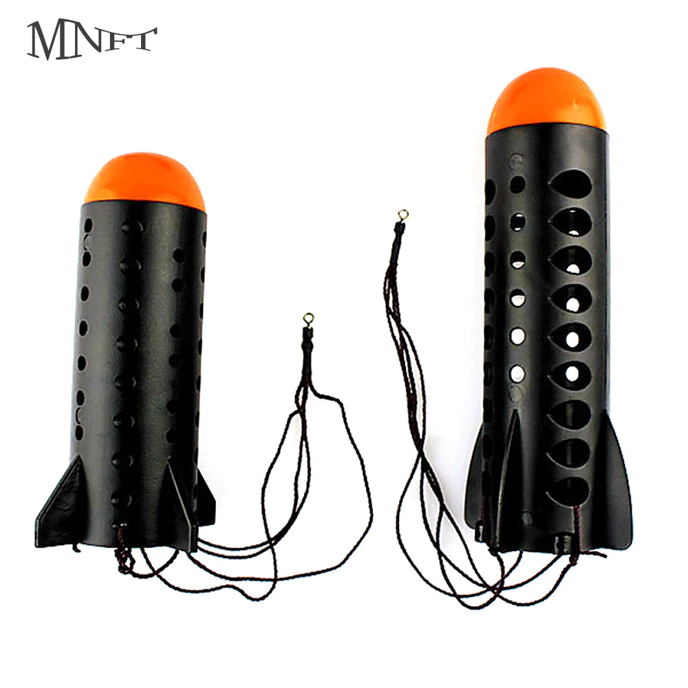 MNFT Alimentador Spod cilíndrico – Cohete flotador para pesca con caña - imagen 3