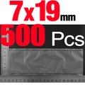 500 Piezas 7x19cm
