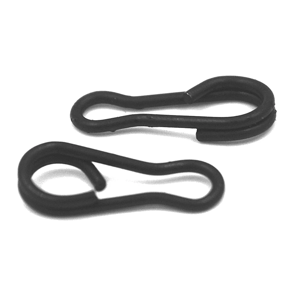 Conectores Kwik negro para señuelos MNFT – Eslabones giratorios - imagen 2