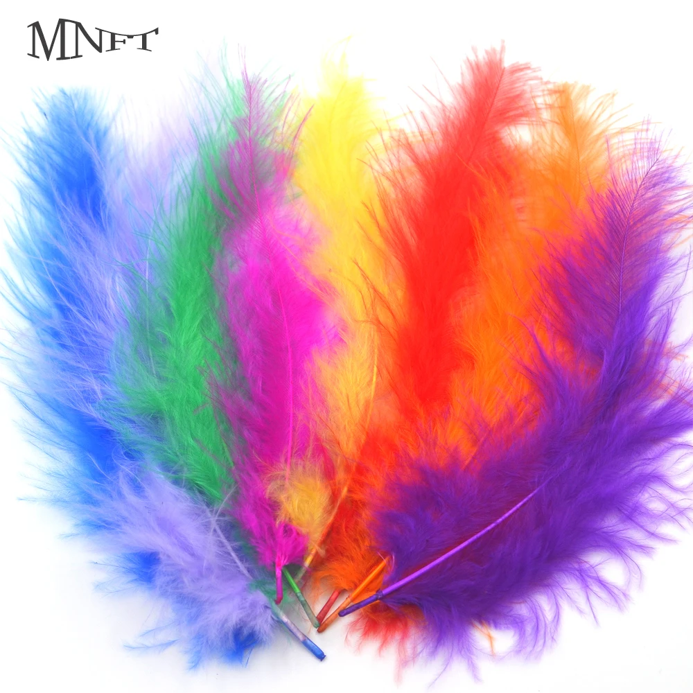 MNFT Plumas de Marabú Surtido Pavo – Señuelo Woolly Bugger