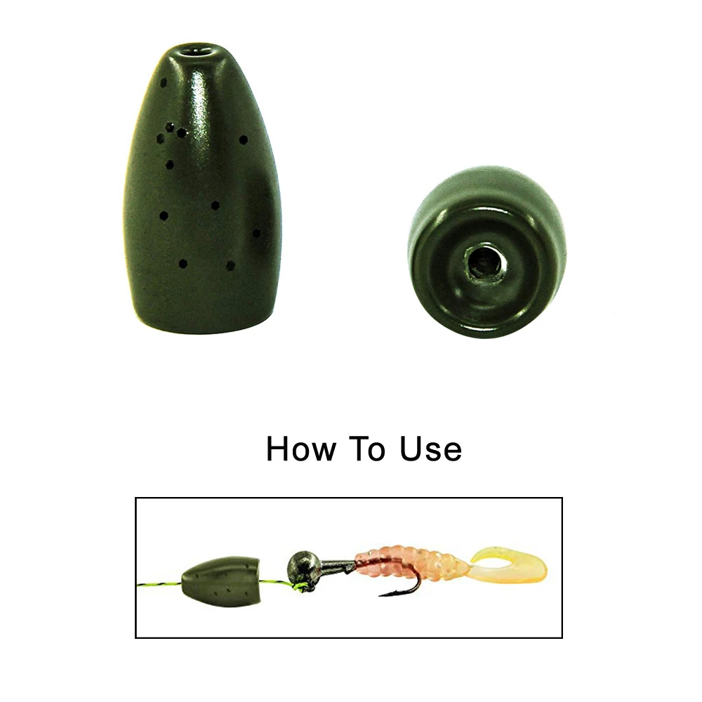 10 Uds. Plomo de peso de pesca, pesas volteantes para pesca de lubina, plomos de bala, pesas de pesca para Texas Rig Carolina Rig - imagen 3