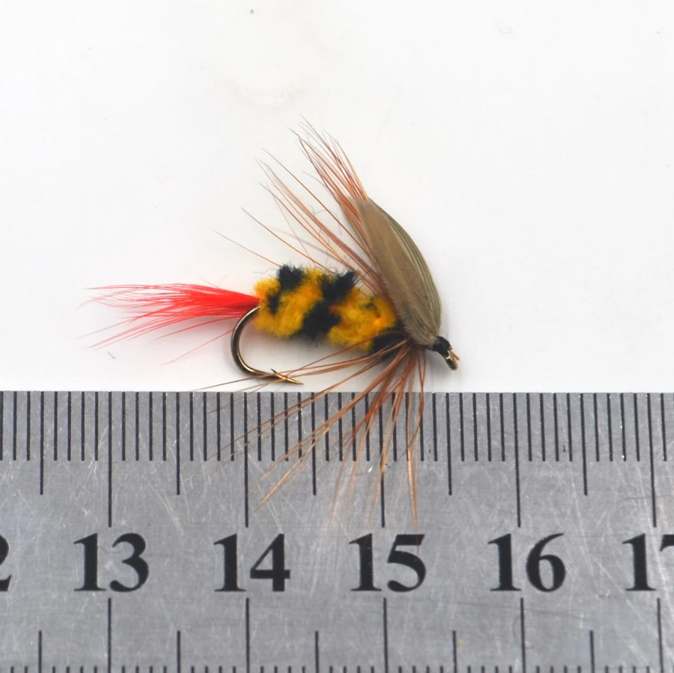 MNFT Señuelo de pesca con mosca abejorro para trucha y lubina - imagen 4