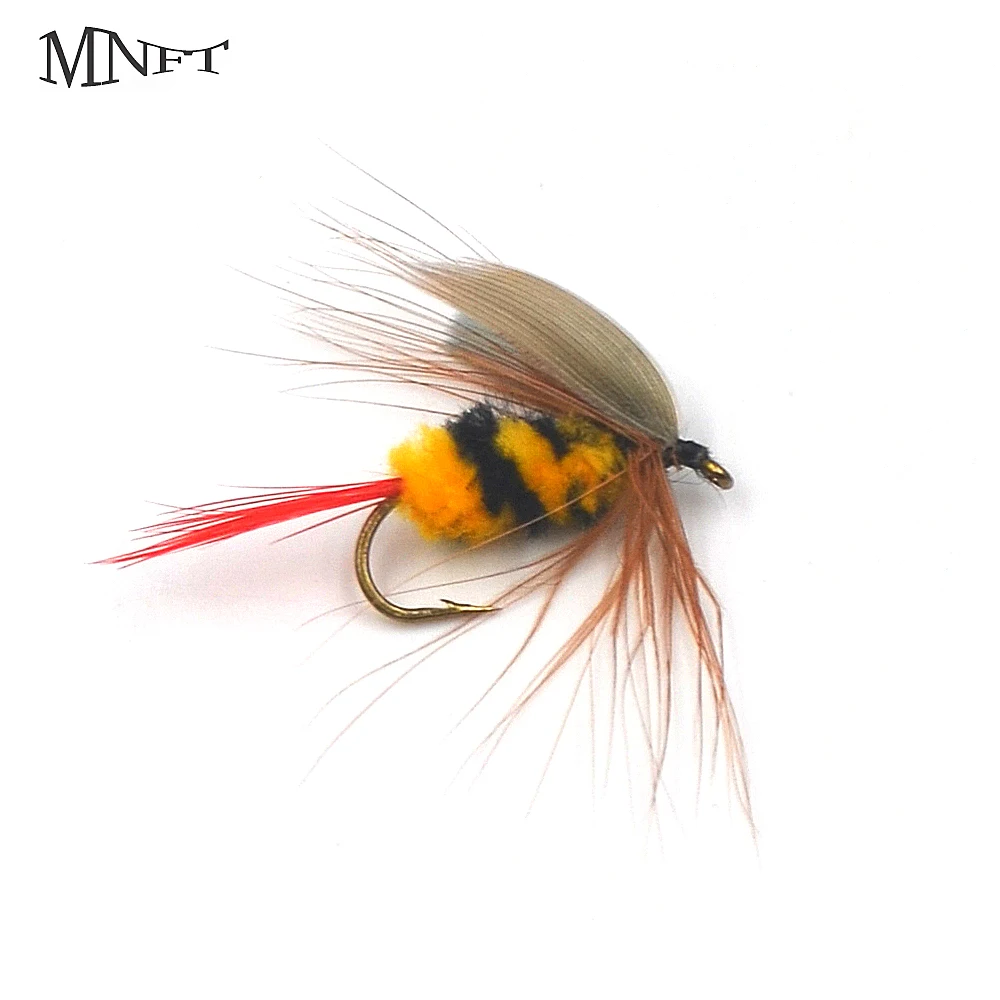 MNFT Señuelo de pesca con mosca abejorro para trucha y lubina - imagen 2