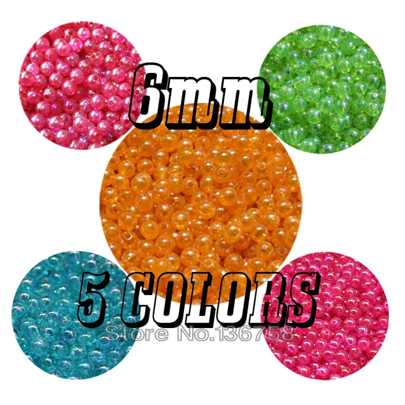 MNFT Cuentas flotantes AB 6mm para atado de moscas - imagen 2