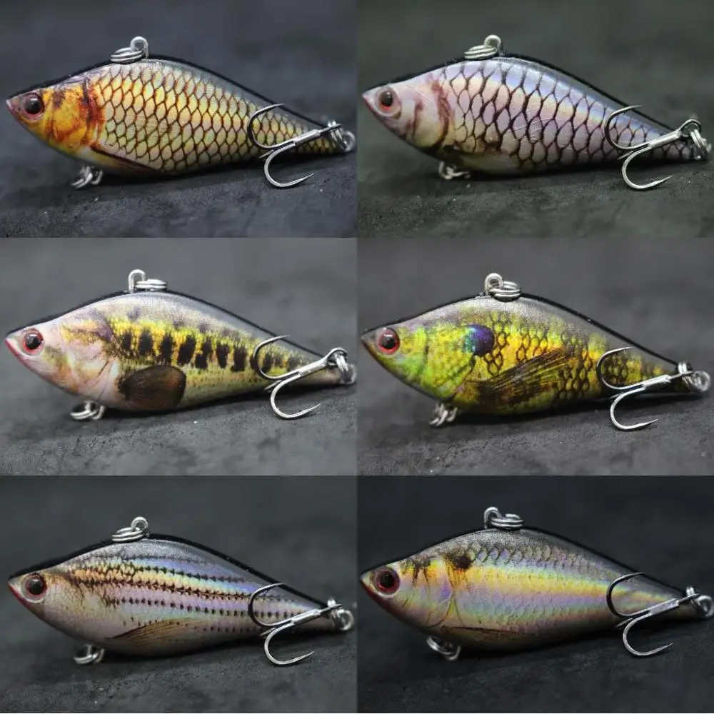 WLure-señuelo de pesca de 13g, 6cm, Pintura Realista, de fundición larga, Jigging, recuperación rápida, gafas ajustadas, hundimiento Lipless, HL697 - imagen 3
