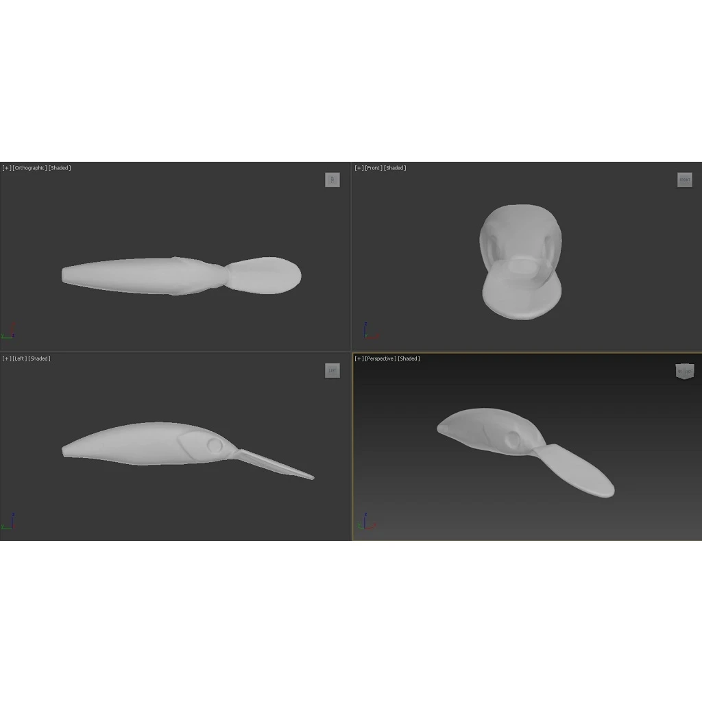 WLure Minnow Crankbait Señuelos de Pesca 4g 7,6 cm 2-3 metros buceo ligero lento cebo flotante para pesca de carpa tamaño 8 ganchos M514 - imagen 5