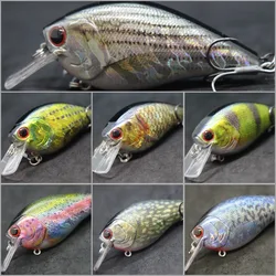 WLure Wobbler Crankbait 8cm – Perfil gordo sonido fuerte para aguas someras
