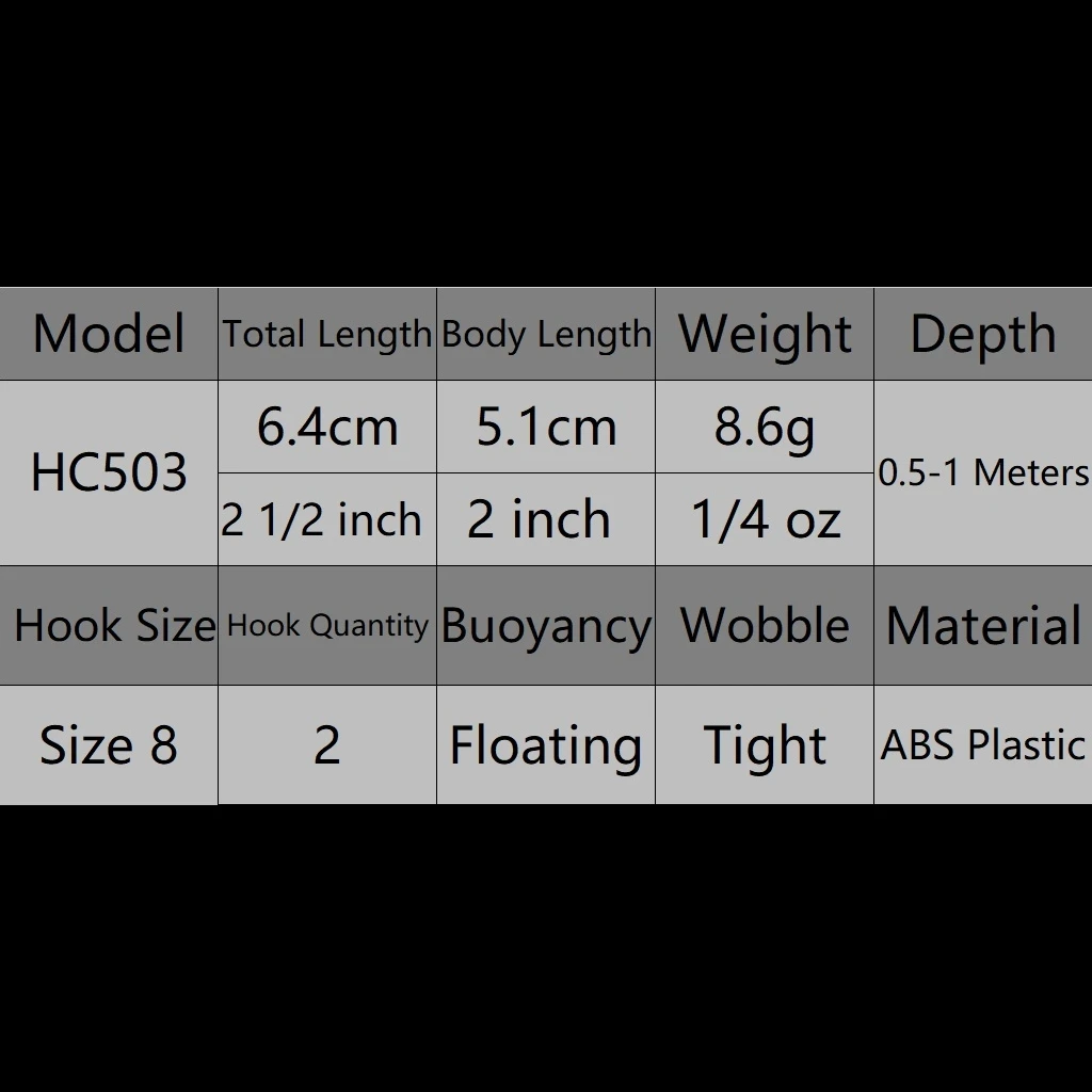 WLure-señuelo de pesca Wobbler, 6,4 cm, 8,6g, Crankbait, pintura de piel real, pequeño perfil ancho, forma de sábalo, cebo duro, anzuelo de alta calidad HC503 - imagen 5