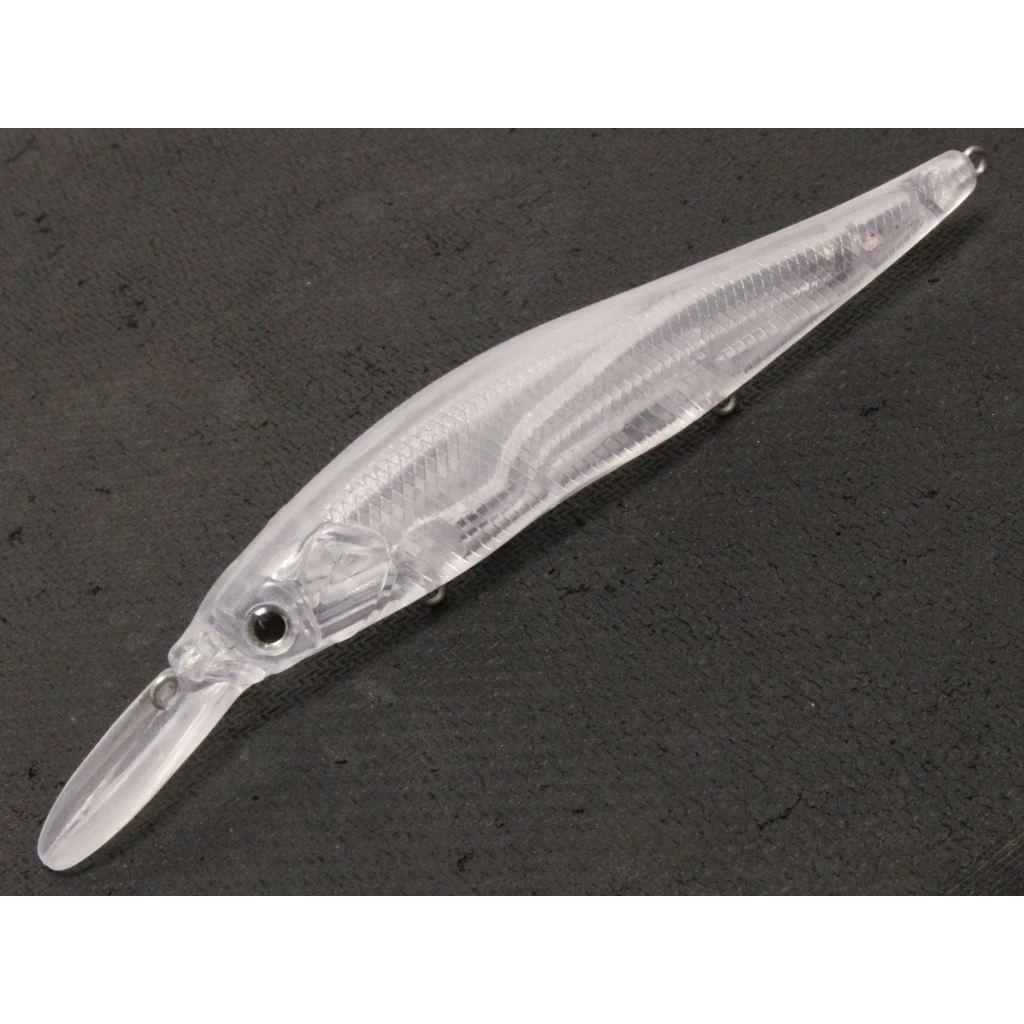 WLure-sistema de transferencia de peso de fundición larga, 14g, 13cm, Jerkbait de buceo profundo, señuelo de pesca sin pintar, UPM817 - imagen 4