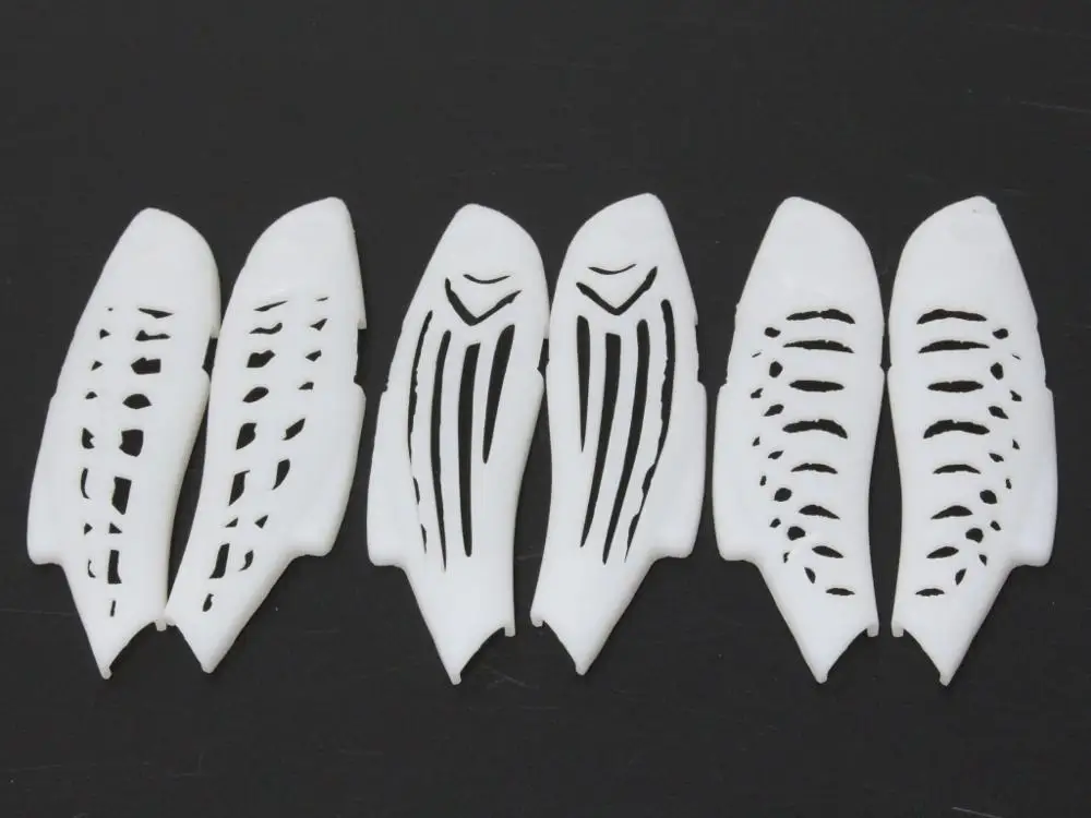 Plantilla 3D de plástico duro wLure para señuelos de pesca de fundición larga sin labios UPL676 - imagen 3