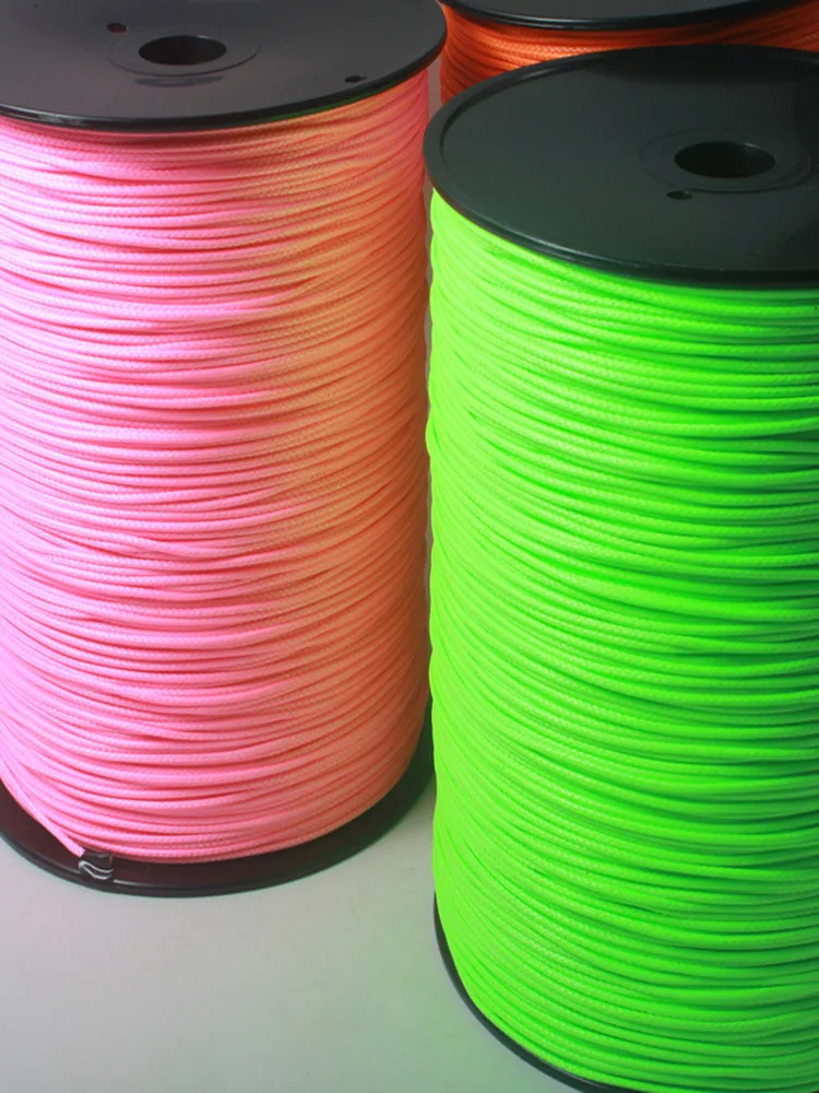 Rollo de 50 m de todas las tallas, cuerda trenzada hueca UHMWPE para cometa de kitesurf