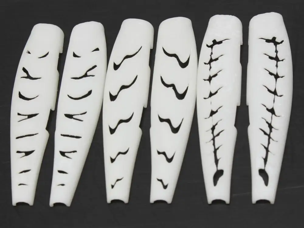 WLure-plantilla 3D de plástico duro para señuelo de pesca, plantilla para fundición larga, piscardo, Jerkbait, UPM774 - imagen 2