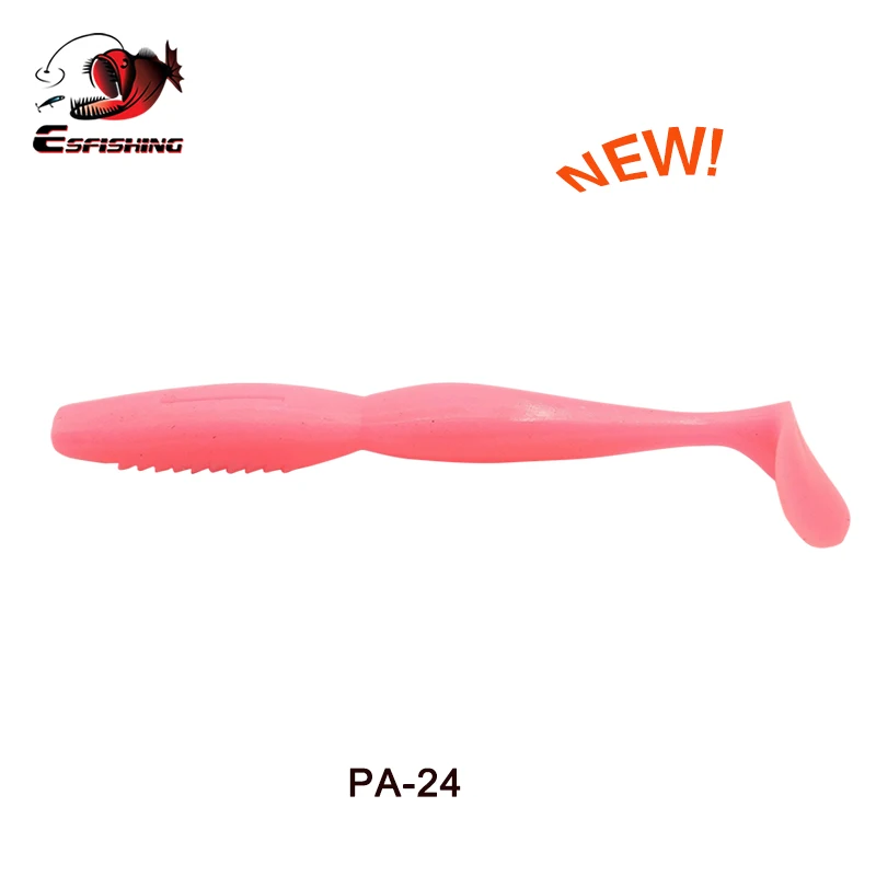 Señuelo de pesca KESFISHING, cebo suave de doble Color, Spiner Shad, cebo de silicona Artificial de 5 "para lubina, aceite de pesca con sales - imagen 4