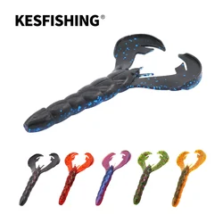 KESFISHING Rage Tail Craw Senuelo para lubina blando 4 pulgadas