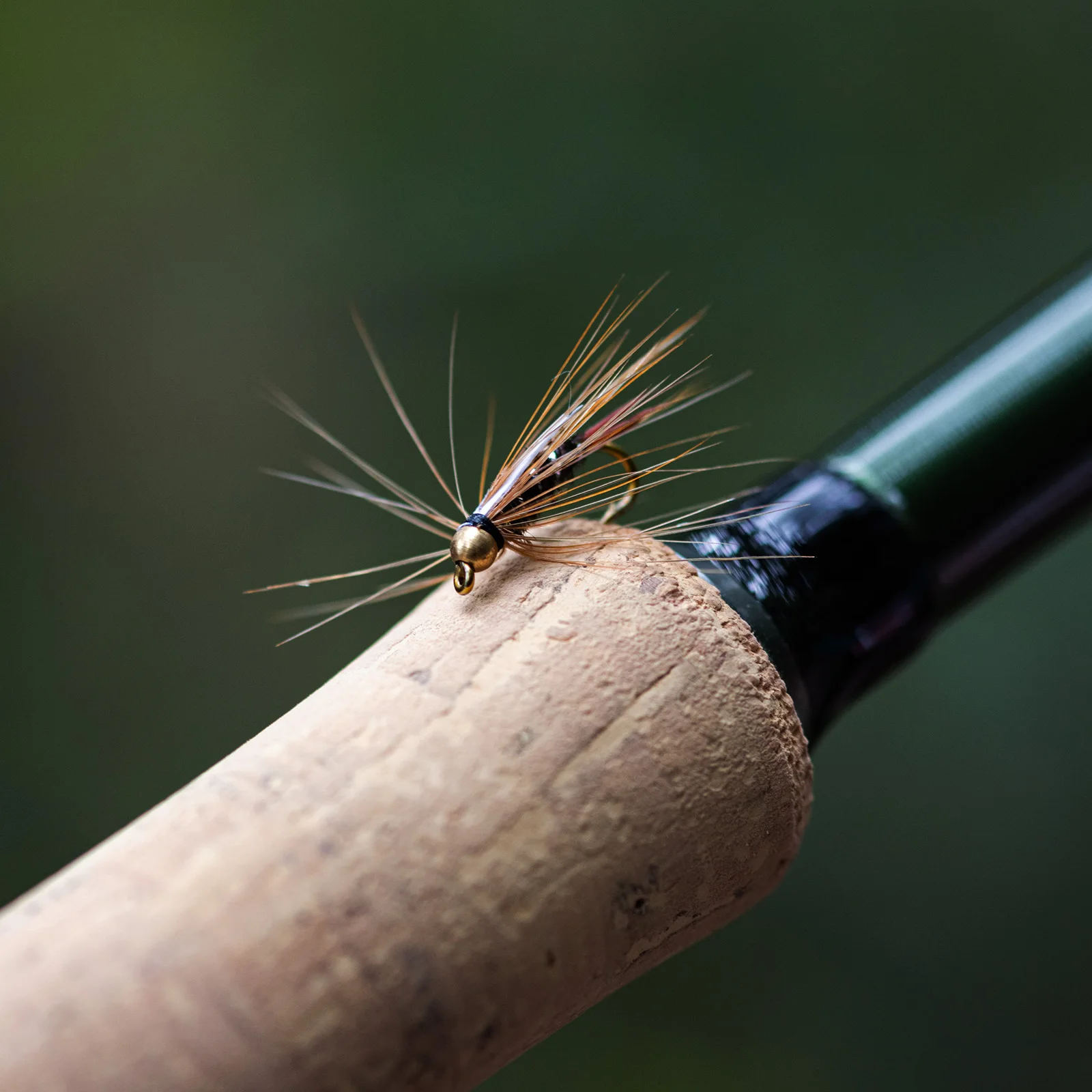 Goture 5 uds ninfas Scud insecto gusano moscas con anzuelo de púas pesca de trucha señuelo con mosca cebo cabeza de cuentas de latón Señuelos de pesca de hundimiento rápido - imagen 5