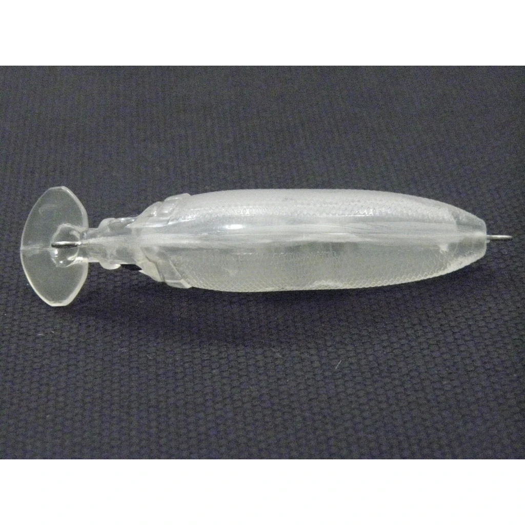 WLure-señuelo de pesca con forma de pececillo, cuerpo de señuelo de pesca de 8cm de ancho, con ojos de plástico ABS, UPM583 - imagen 5