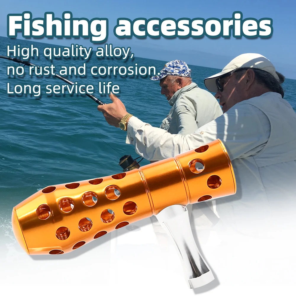 SANLIKE-mango de carrete de pesca, perilla de mango de aluminio adecuada para Shimano tipo B y Daiwa tipo L, accesorio de repuesto para carrete de pesca - imagen 5
