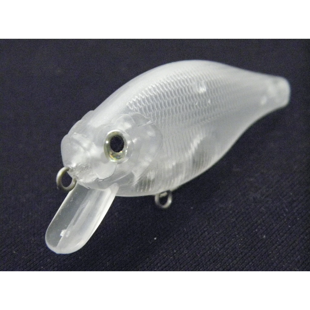 WLure-cuerpo de señuelo sin pintar, 6,5g, perfil plano, Wobble ancho, Crankbait, 10 señuelos por lote, Kit DE FABRICACIÓN de señuelos UPC547 - imagen 3