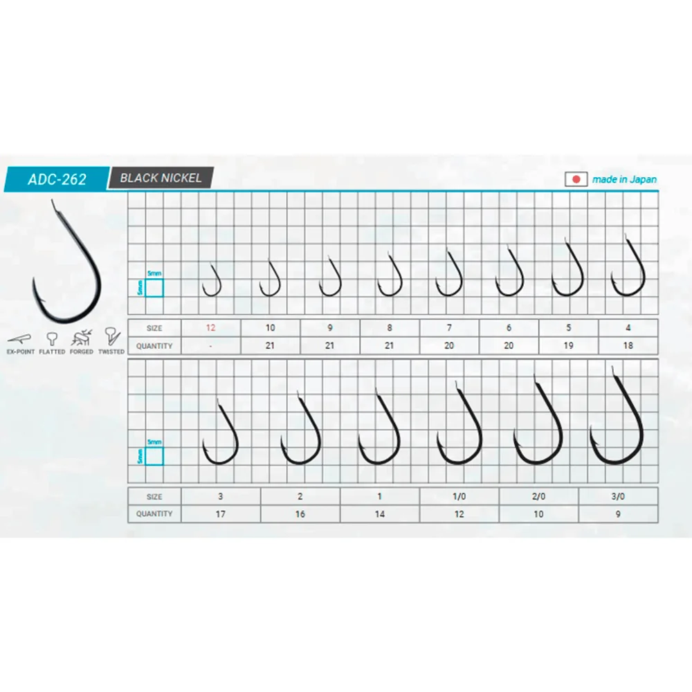Anzuelos ADC 262 -chinu normales - imagen 2